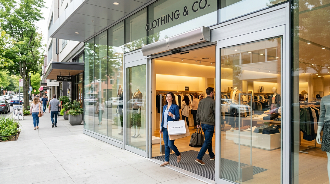 Air Curtains for Retail Entrances: Boost Foot Traffic & Energy Efficiency