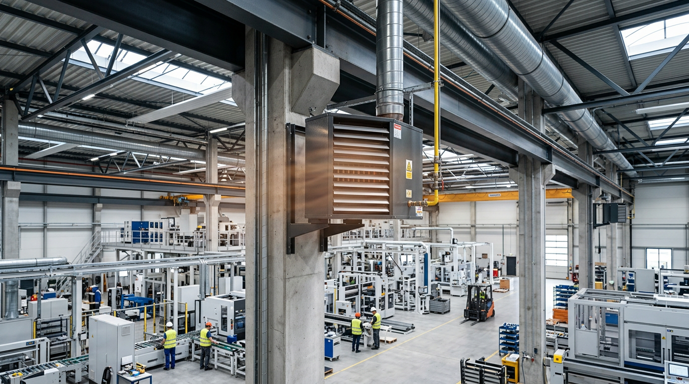 Optimising Industrial Heating: A Guide to Gas Heaters for Large Spaces