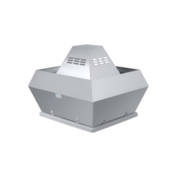 DVN 400E4 Centrifugal Roof Fan– Direct-Driven, Vertical Discharge, 120°C Continuous, Seawater-Resistant Aluminum, 3,730m³/h