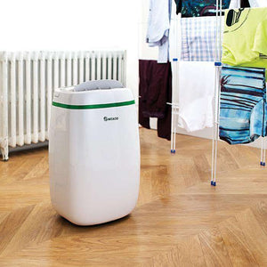 12L Low Energy Dehumidifier & Air Purifier with HEPA Filter, Quiet 41dB Operation, Laundry Mode & Digital Humidity Control
