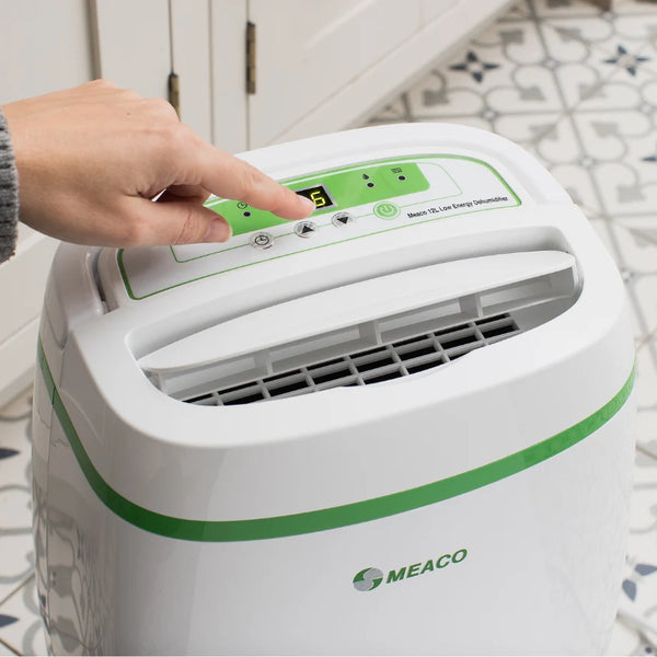 12L Low Energy Dehumidifier & Air Purifier with HEPA Filter, Quiet 41dB Operation, Laundry Mode & Digital Humidity Control