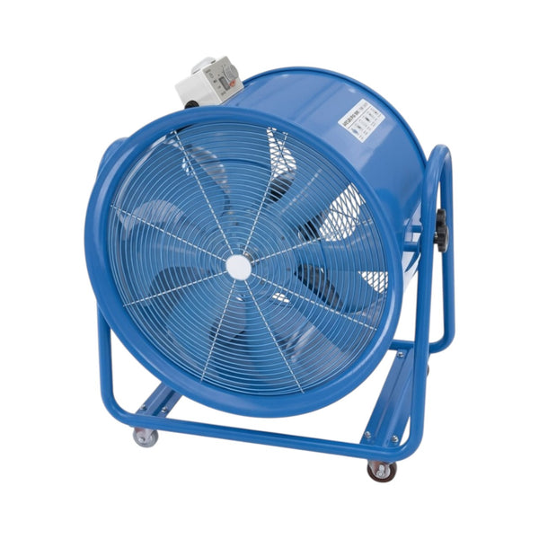 Broughton MB2000 Industrial Floor Fan – 14,400m³/hr High-Performance Steel Body Cooler, Locking Castors, 230V/110V