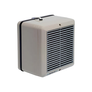 Systemair ES12G Window Fan – Commercial Wall & Panel Ventilation Fan, 12" Fully Controllable, Thermo-Shuttered, ABS Thermoplastic, White, CE & BEAB Approved