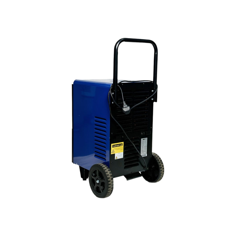 Cyclone 30 LD Mobile Dehumidifier – 30L/Day Industrial Capacity, Portable on Wheels, Adjustable Humidistat, LCD Display, R290 Eco-Friendly Refrigerant, Metal Body, 7L Tank with Continuous Drainage – Silver