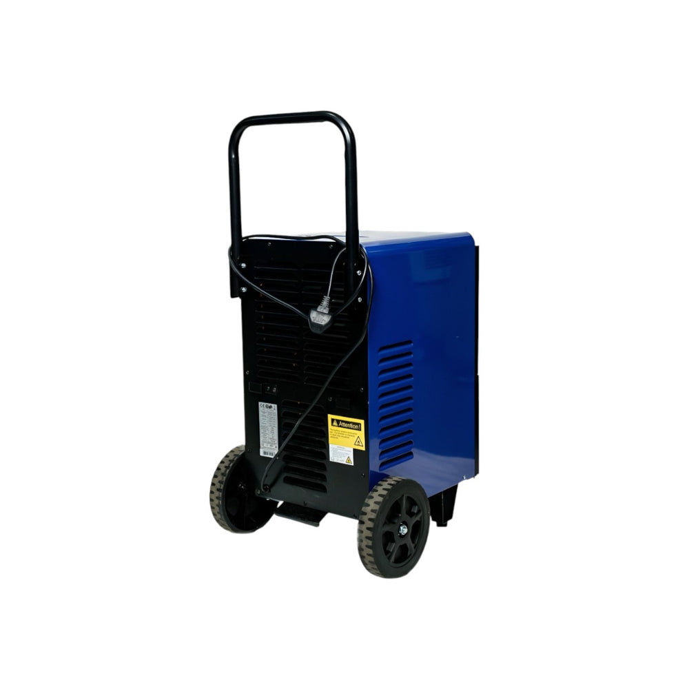 Cyclone 30 LD Mobile Dehumidifier – 30L/Day Industrial Capacity, Portable on Wheels, Adjustable Humidistat, LCD Display, R290 Eco-Friendly Refrigerant, Metal Body, 7L Tank with Continuous Drainage – Silver