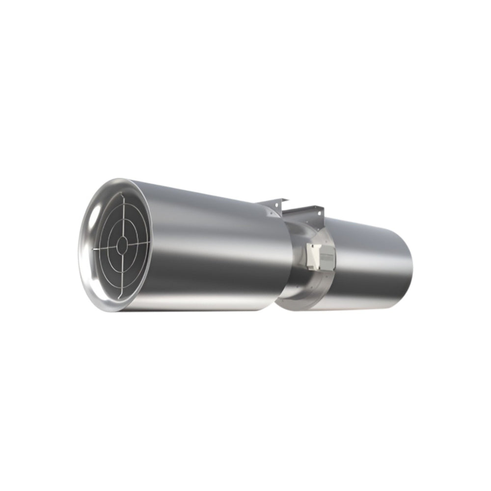 AJR 355-2/4-TR Axial Jet Fan, 6,400 m³/h, Galvanized Steel, Reversible Blades