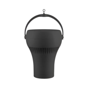 Airius Titan Model 25EC Destratification Fan, 1053 m³/h, 230V EC, 3-9m Ceiling Height, Black