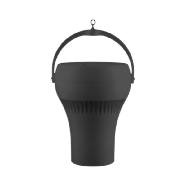 Airius Titan Model 25EC Destratification Fan, 1053 m³/h, 230V EC, 3-9m Ceiling Height, Black