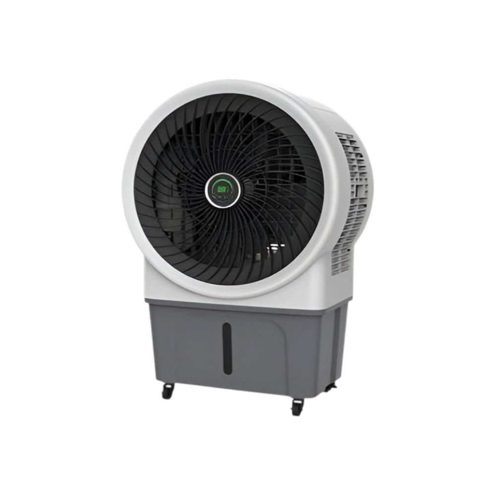 Sealey SAC100 Small Mobile Evaporative Cooler – 60L Water Tank, 6000 m³/hr Airflow, 3 Speeds, Oscillating Fan, Portable with Remote Control, Industrial & Commercial Use