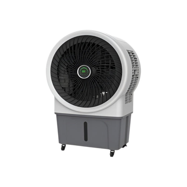 Sealey SAC100 Small Mobile Evaporative Cooler– 60L Water Tank, 6000 m³/hr Airflow, 3 Speeds, Oscillating Fan, Portable with Remote Control, Industrial & Commercial Use