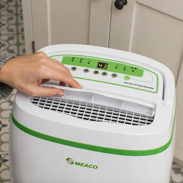 20L Low Energy Dehumidifier with HEPA Air Purification and Digital Humidity Control