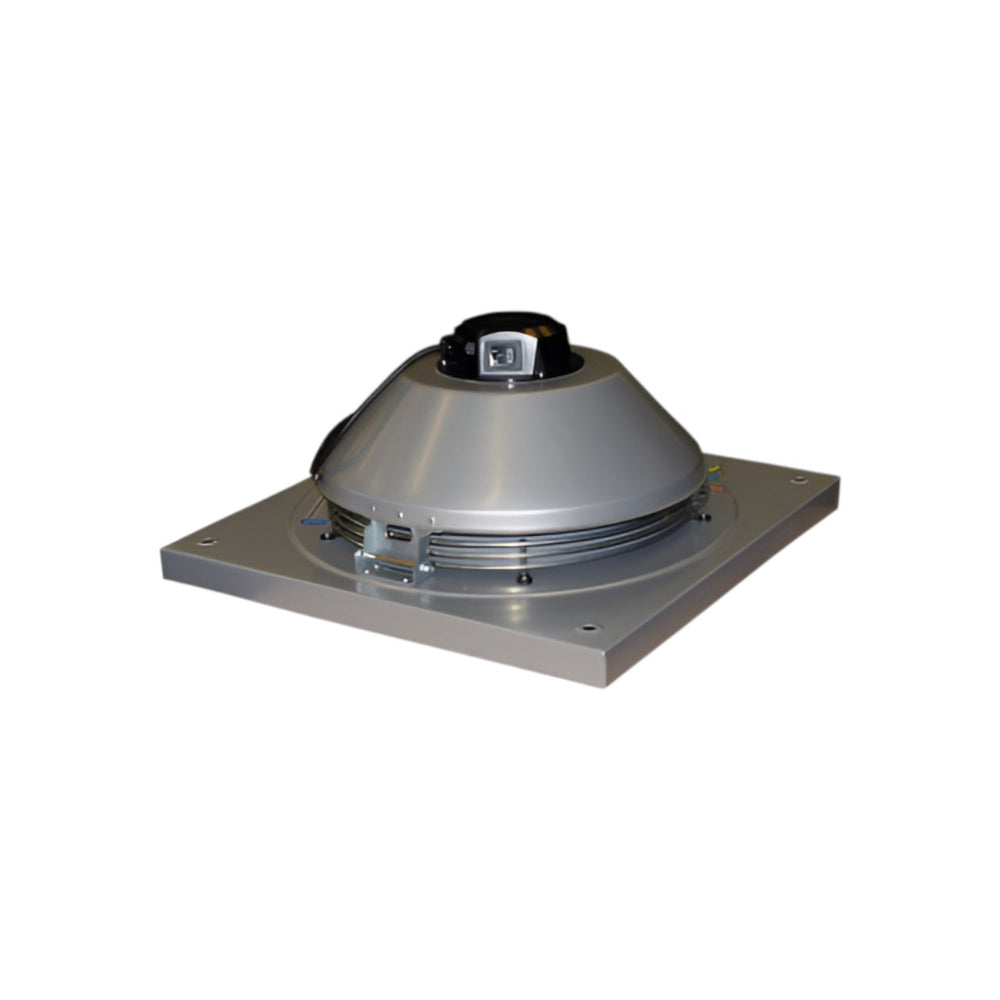 TFSK 200 Compact Roof Fan – Grey, Square Connection, Swing-Out Motor, Speed-Controllable, 230V, 108W