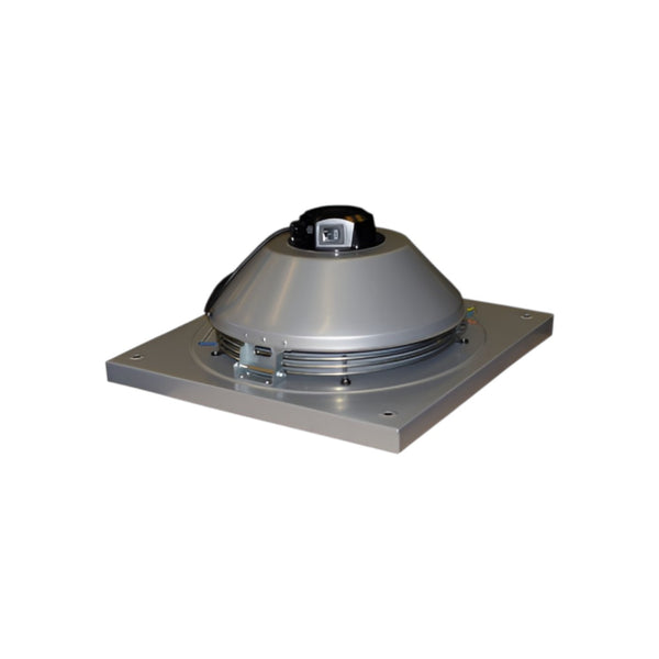 TFSK 200 Compact Roof Fan – Grey, Square Connection, Swing-Out Motor, Speed-Controllable, 230V, 108W