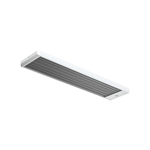 Elztrip EZ22231 Ceiling Mounted Radiant Heater 2200W 400V Mid-Height Electric Infrared Heater for Commercial Spaces, 1520 x 64 x 282 mm