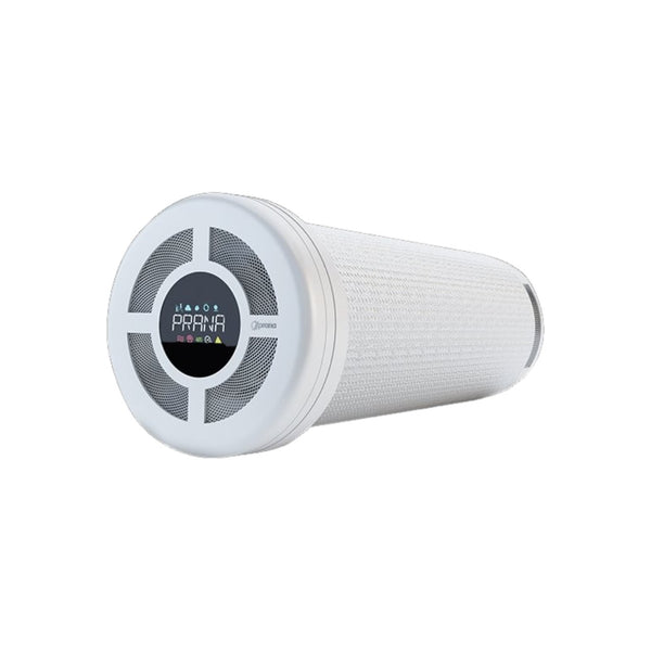 PRANA 160 Single Room Heat Recovery Unit – Decentralised Mechanical Ventilation with Heat Recovery, 450mm Length, Clock Control, Quiet Operation
