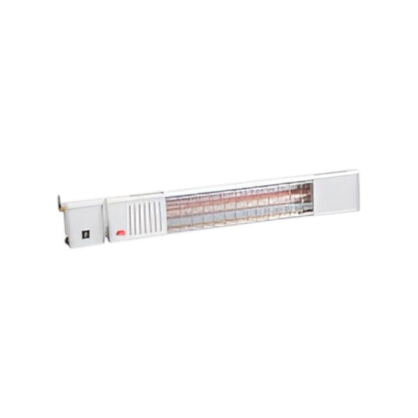 Frico Infrasmart IHS15W67 Halogen Infrared Heater – 1500W Outdoor Radiant Heater with Smart App & Remote Control, IP67 Waterproof, White, Wall Mountable, Compact Design for Balcony & Terrace