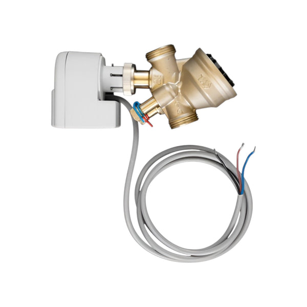 VLSP25 Pressure Independent Valve System with On/Off Actuator, Shut-Off and Bypass Valves – DN15/20/25/32, 230V, Stainless Steel Construction, Systemair Valve Accessories