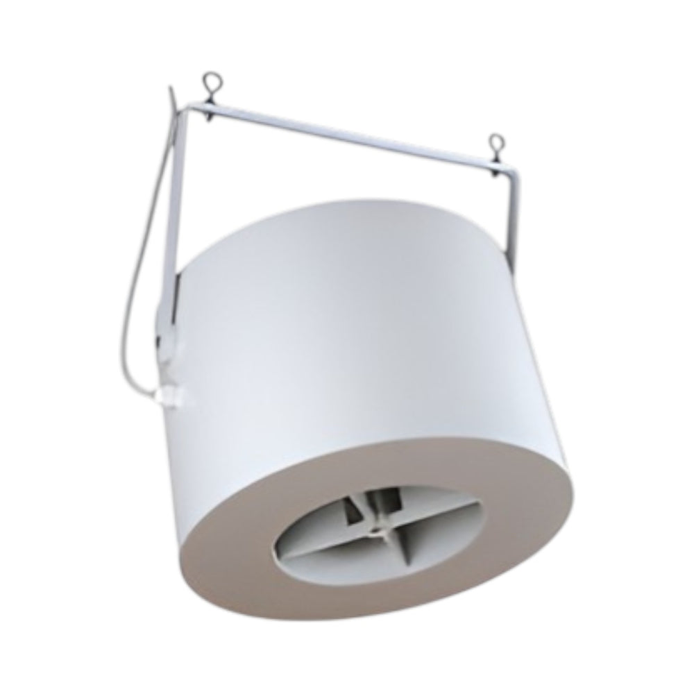 Puravent Airius 20EC Retail Series Destratification Fan, 1,053m³/h, 30W, 3-9m Ceiling Height, White