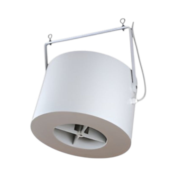 Airius 20EC Retail Series Destratification Fan, 1,053m³/h, 30W, 3-9m Ceiling Height, White