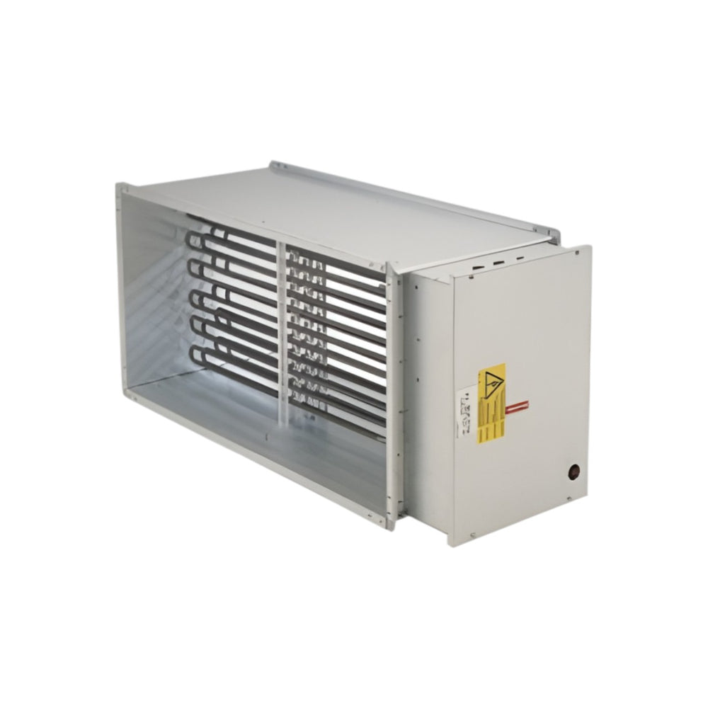 Systemair RB 60-30/34-2 34kW 3-Phase Rectangular Duct Heater – 600x300mm, Stainless Steel Heating Element, Aluzinc-Coated Steel, Overheat Protection, 400V, Grey