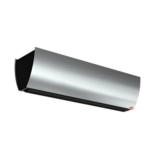 Thermozone Portier PS210E09 Electrically Heated Air Curtain– Brushed Stainless Steel, Up to 2.5m Installation Height, 9kW, 1200m³/h
