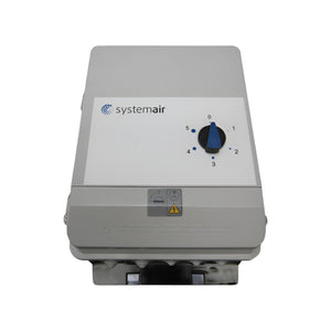 FRQ5S-10A+LED V2 3-Phase Fan Speed Controller with 5-Step Switch, Integrated All-Pole Sine Filter, IP54 Enclosure, 208-480V, 50/60Hz, 10A