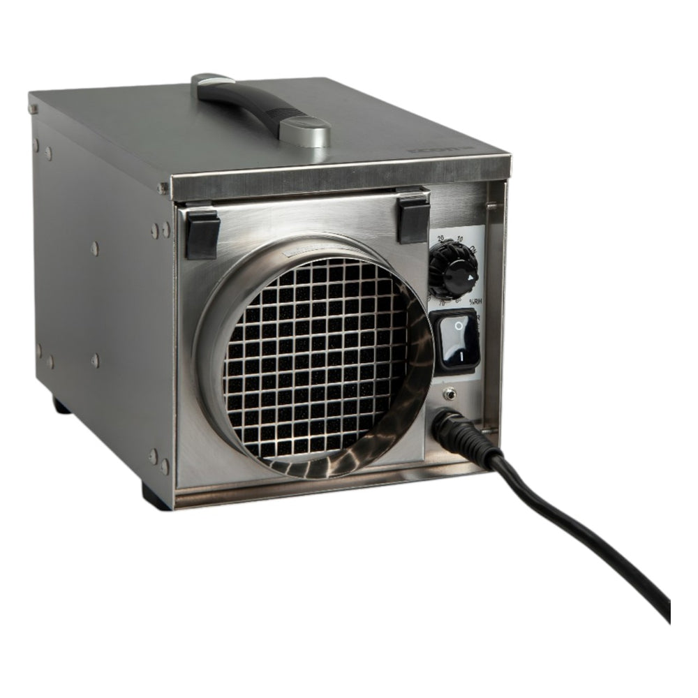 EcorPro DH1211 INOX Portable Stainless Steel Desiccant Dehumidifier – 12L/24hr, 110V, Compact Moisture Extractor for Boats, Yachts & Small Spaces