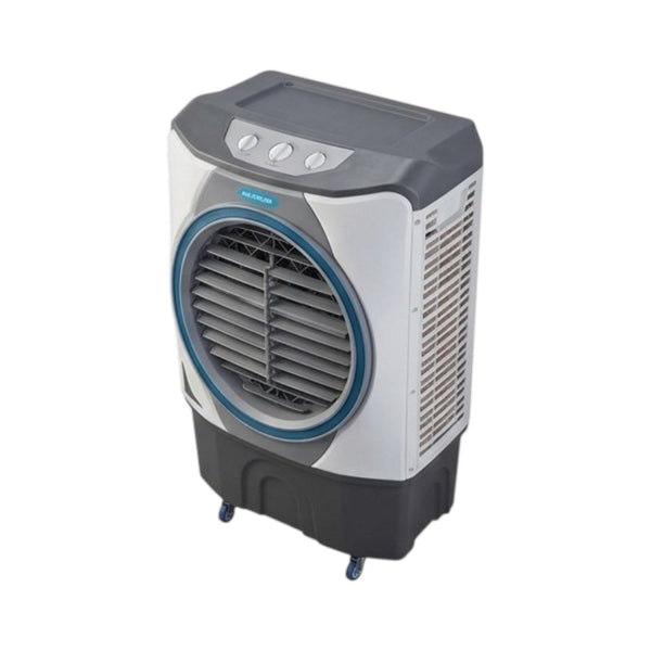 Fral EVC 45 Portable Evaporative Air Cooler with 4,500m³/h Airflow, 45L Water Tank, LCD Controls & Remote, 3 Fan Speeds, Continuous Fill Connection, Suitable for Areas up to 120m²