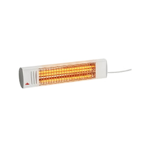 IHG10W Infragold Halogen Infrared Heater – Outdoor Radiant Electric Heater, Wall-Mountable, White