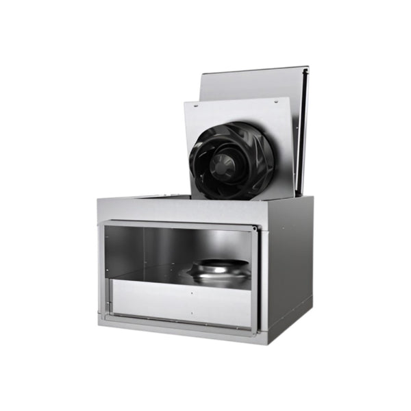 RSI 60-35 EC Sileo Rectangular Duct Fan– 600x350mm, 4,400m³/h, 230V, 525W, Thermally & Acoustically Insulated, Galvanised Steel