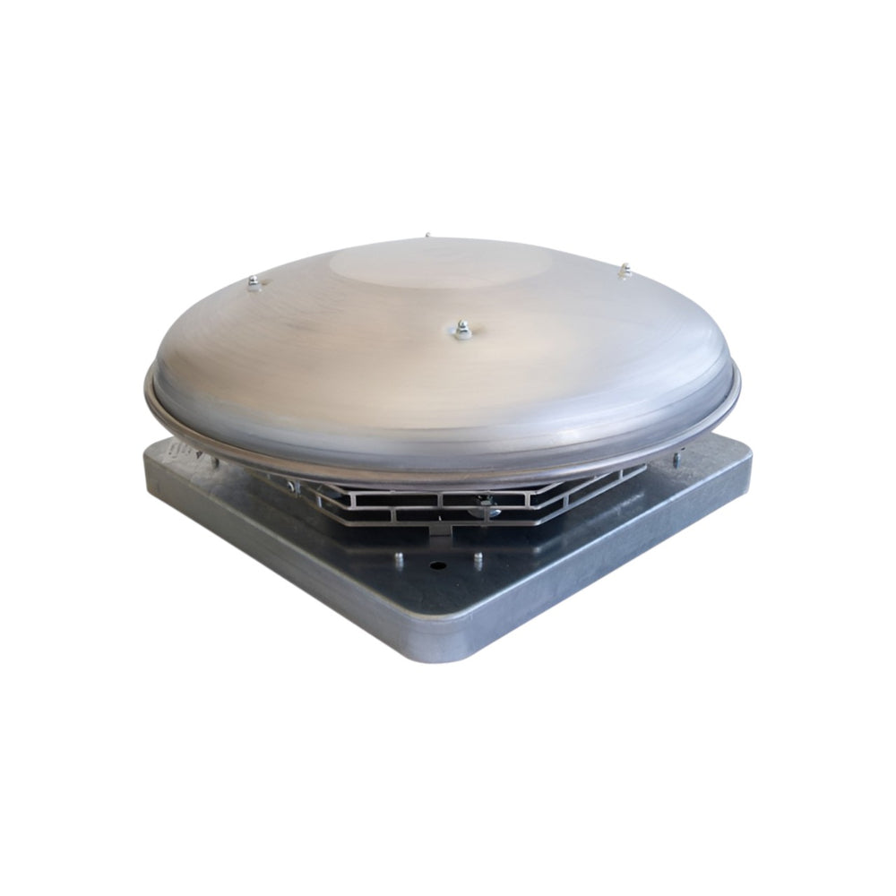 Systemair DHS 225EZ Centrifugal Roof Fan – Horizontal Outlet, 850m³/h, <125W, Speed-Controllable, Low Noise, Coastal-Resistant, Aluminum Casing, Grey