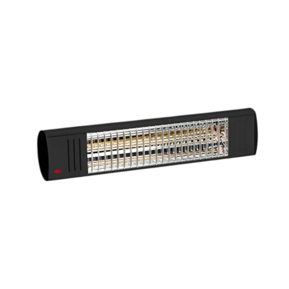 Frico IHG10G Halogen Infrared Outdoor Heater – Grey, 1000W Radiant Heater with Wall Mount, Gold Infrared Tube