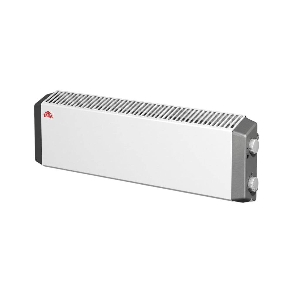 Thermowarm TWTC31021 1000W Electric Convection Heater – Mini Radiator with Integrated Thermostat, Stainless Steel, 230V