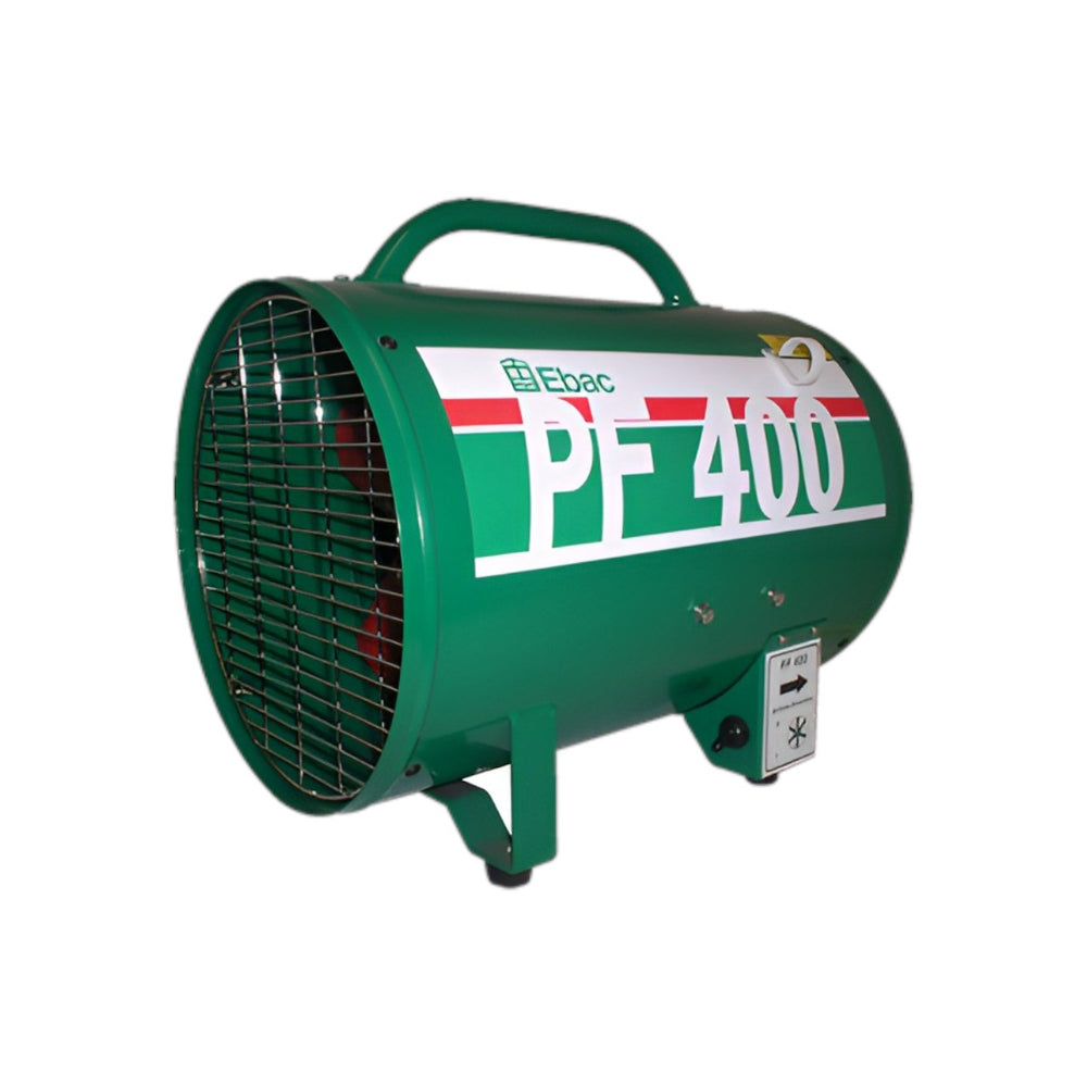 PF400 Portable Axial Ventilation Fan 230V – Heavy Duty Power Ventilator, 3500 m³/h Airflow, Industrial Air Mover for Cooling, Extraction & Ventilation