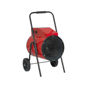 Sealey EH15001 15kW Industrial Electric Fan Heater – 3-Phase 415V, 3 Heat Settings, Thermostat Control, Auto-Cooling, Dry Heat Workshop & Garage Heater