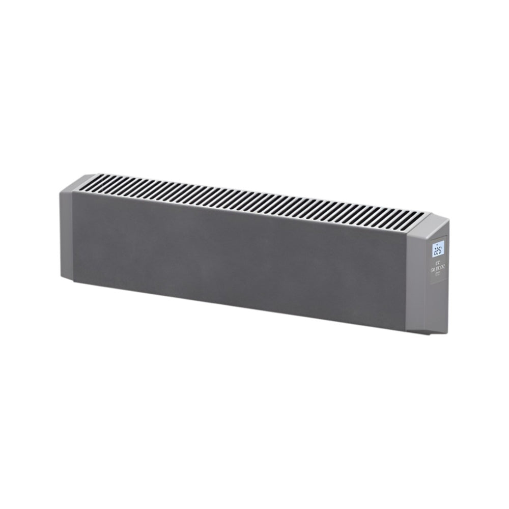 Thermowarm TWSE210 Mini Electric Convection Heater with Smart Digital Control – Grey Wall-Mounted Radiator, 1000W, 230V, Child-Safe, Energy Efficient