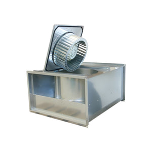 KT 60-30-4 Centrifugal Rectangular Duct Fan– 3,820 m³/h, Swing-Out, Speed-Controllable, Maintenance-Free, Galvanised Steel