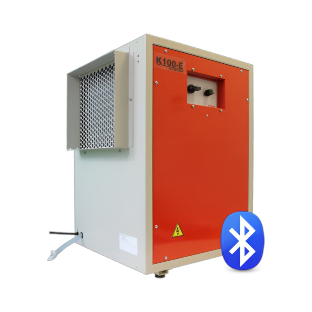 Ebac K100E Commercial Static Dehumidifier 230V – Floor Standing or Wall Mounted Industrial Dehumidifier, 36L/Day Moisture Extraction, Built-In Humidistat & High Lift Condensate Pump