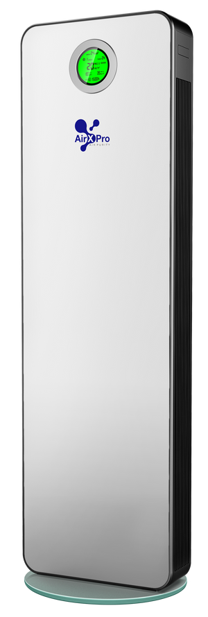 AXP-1200 Medical Grade Air Purifier with Smart APP Control, PM2.5 Sensor, 1100m³/h CADR, Negative Ion Technology for Large Rooms up to 180m²
