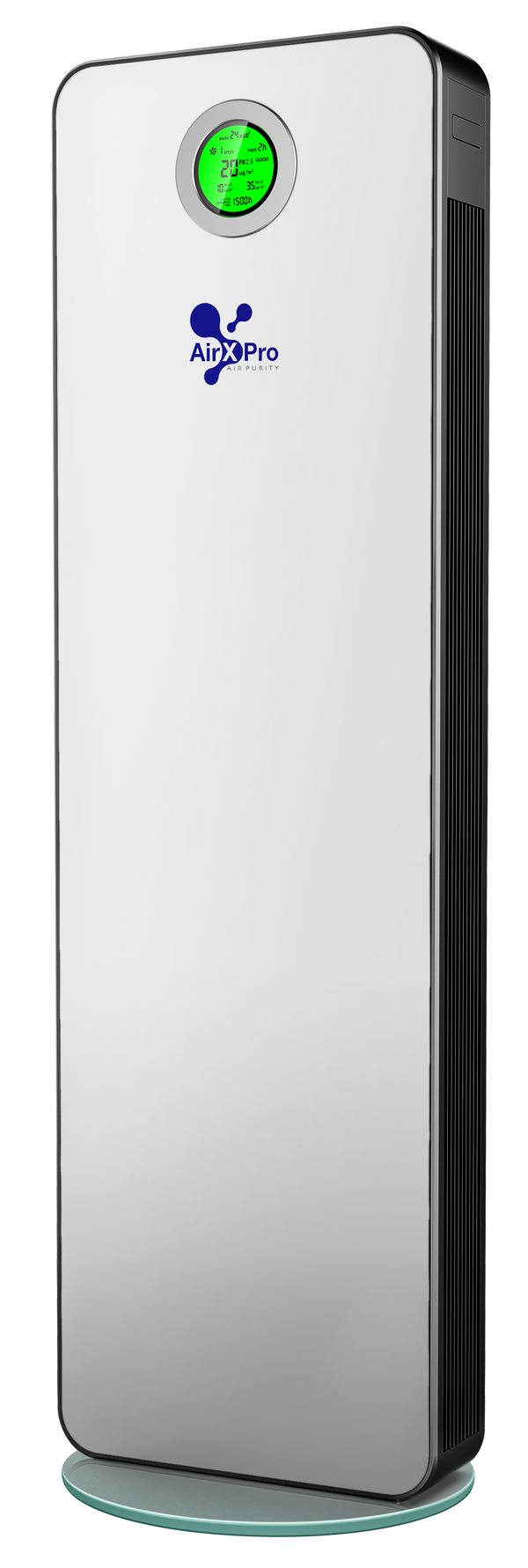 AXP-1200 Medical Grade Air Purifier with Smart APP Control, PM2.5 Sensor, 1100m³/h CADR, Negative Ion Technology for Large Rooms up to 180m²