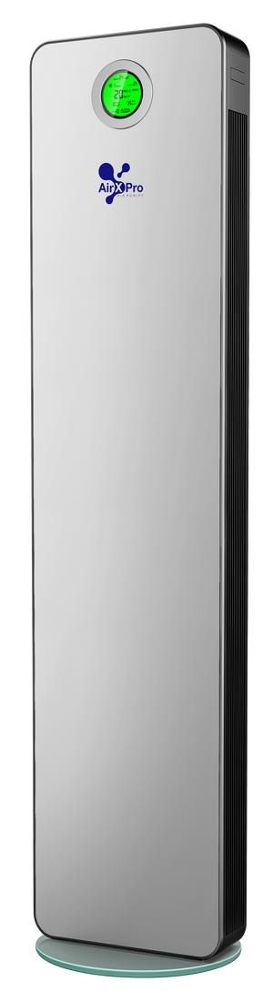 AXP-1600 Medical Grade Air Purifier with Smart App Control, PM2.5 Sensor, 1500m³/h CADR, Negative Ion Technology for Large Rooms up to 250m²