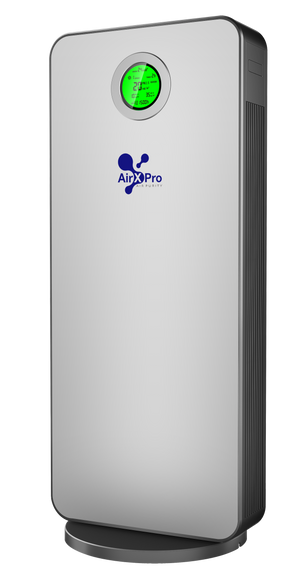 AXP-800 Smart Air Purifier – Medical Grade HEPA Filtration, PM2.5 Sensor, App Control, 99.9% Airborne Particle Removal, Covers Up to 130m² – Home & Office Air Cleaner