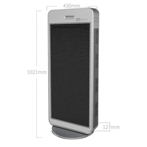 AXP-800 Smart Air Purifier – Medical Grade HEPA Filtration, PM2.5 Sensor, App Control, 99.9% Airborne Particle Removal, Covers Up to 130m² – Home & Office Air Cleaner