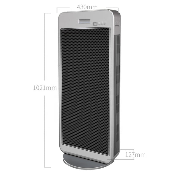 AXP-800 Smart Air Purifier – Medical Grade HEPA Filtration, PM2.5 Sensor, App Control, 99.9% Airborne Particle Removal, Covers Up to 130m² – Home & Office Air Cleaner