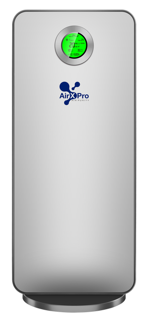 AXP-800 Smart Air Purifier – Medical Grade HEPA Filtration, PM2.5 Sensor, App Control, 99.9% Airborne Particle Removal, Covers Up to 130m² – Home & Office Air Cleaner