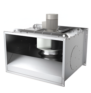 BKF 315D4-8-XL/F400 Smoke Extract Centrifugal Fan – 120°C Continuous, 400°C/2h Fire Rated, 2,632m³/h, Zinc-Magnesium Coated Steel, Single/Two-Speed Motor