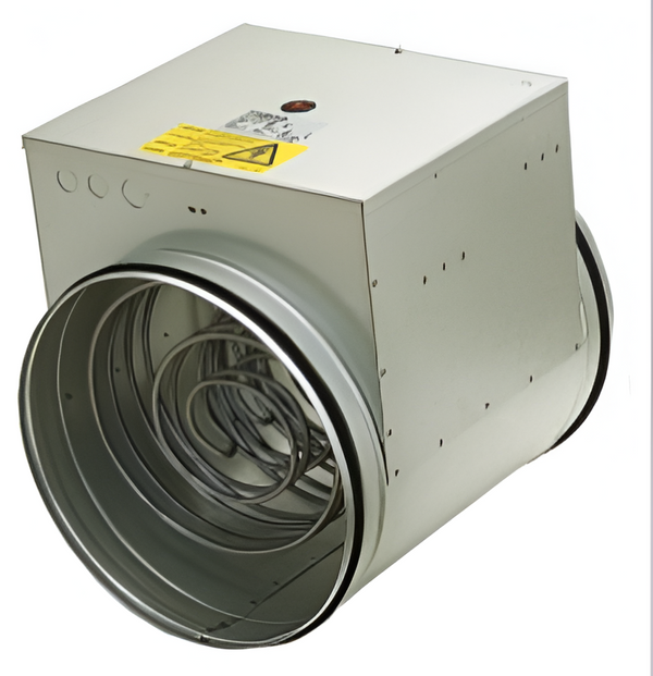 Systemair CB 355-9.0 Circular Duct Heater – 9kW Electric Heater Battery, 400V 3-Phase, 355mm Round Ventilation Duct Heater with Overheat Protection