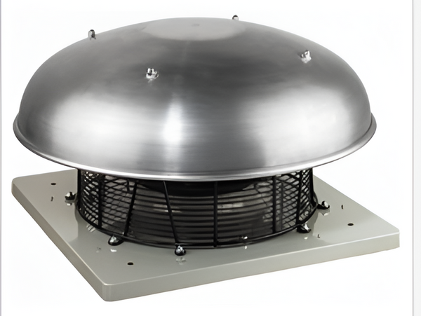 Systemair DHS 400E6 Sileo Centrifugal Roof Fan – Horizontal Discharge, 2,400m³/h, Silver, 230V