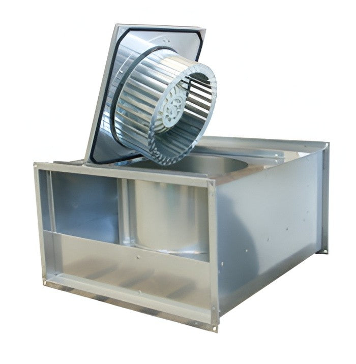 KT 60-30-4 Centrifugal Rectangular Duct Fan – 3,820 m³/h, Swing-Out, Speed-Controllable, Maintenance-Free, Galvanised Steel, Systemair