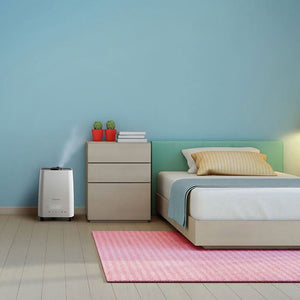 Deluxe 202 Humidifier & Air Purifier with Warm & Cool Mist, HEPA & Carbon Filtration, UV Water Sterilisation, 5.3L Tank, 65m² Coverage